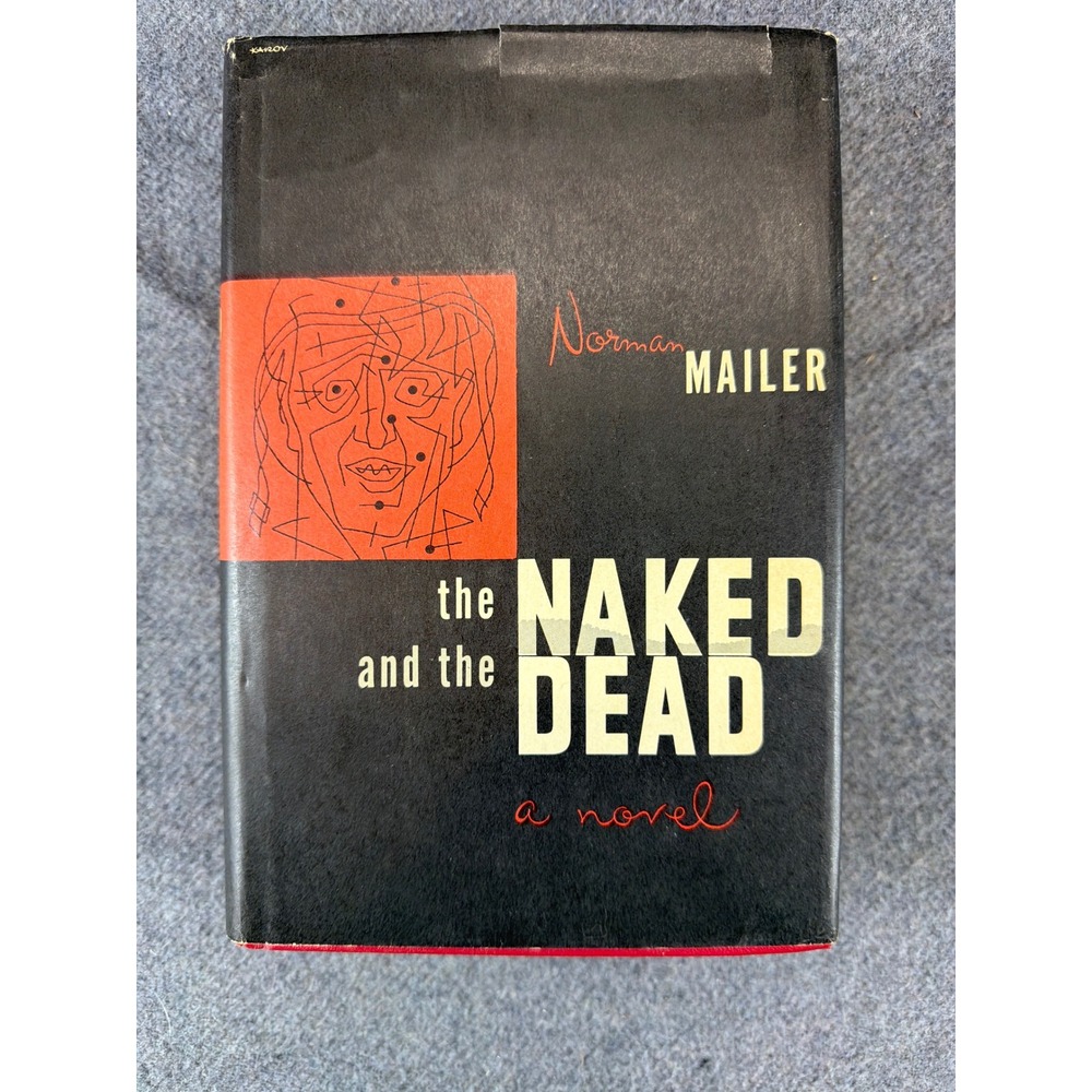 The Naked and the Dead Hardcover Norman Mailer 1948‎ WWII Novel
